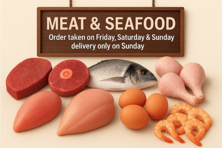 Order Taken on Friday, Saturday & Sunday