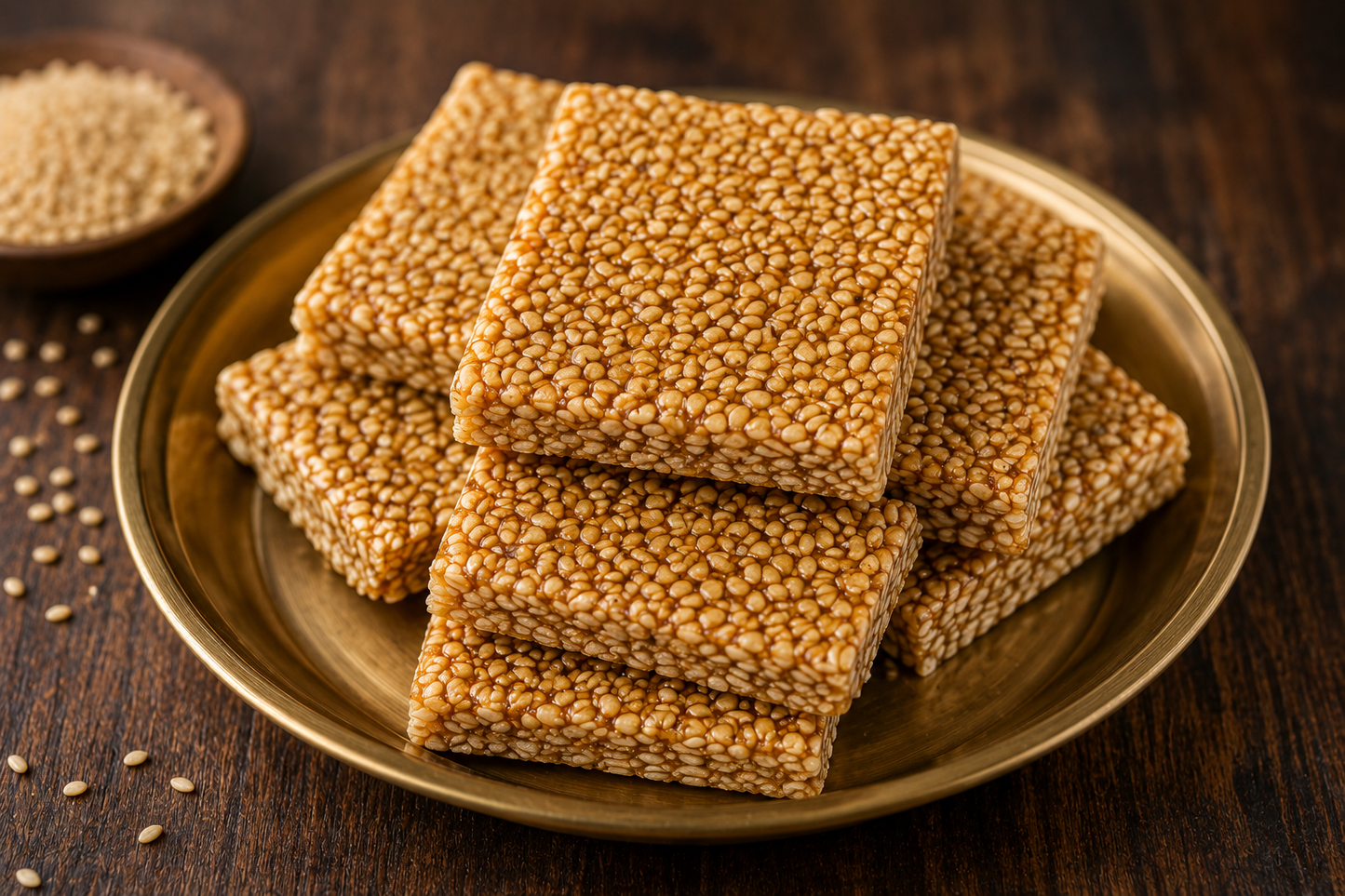 Sesame Chikki, எள்ளு மிட்டாய், Til Chikki