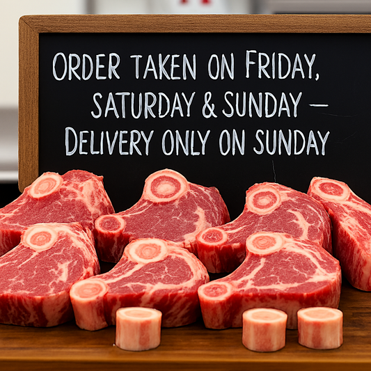Regular Beef (with bones) (Order taken on Friday, Saturday, Sunday, Delivery on Sunday Only)
