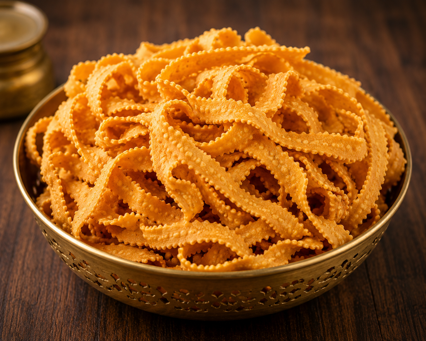 Ribbon Pakoda, ரிப்பன் பக்கோடா (சீவல்), Ribbon Pakoda